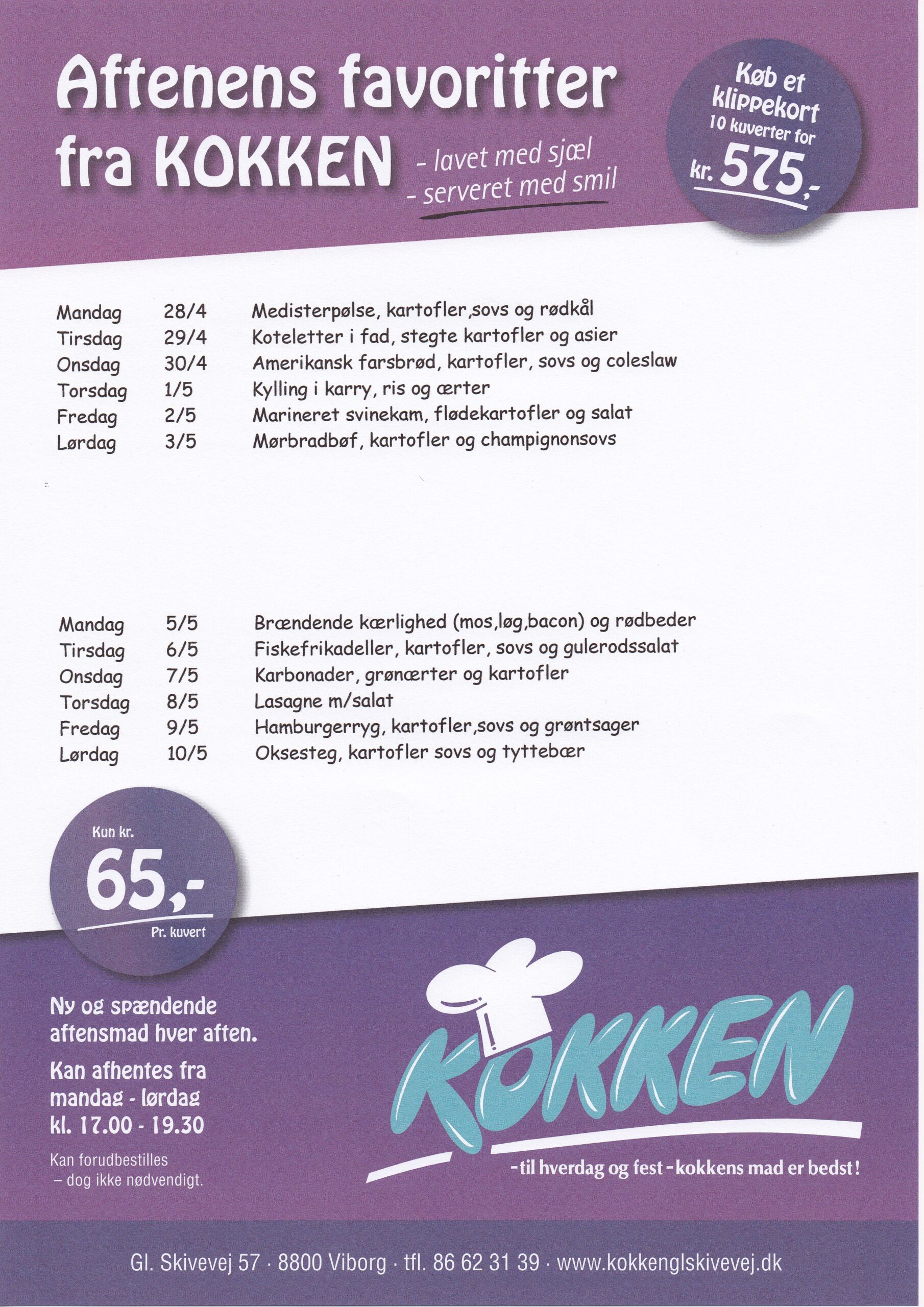 Aftenens favorit uge 14-15